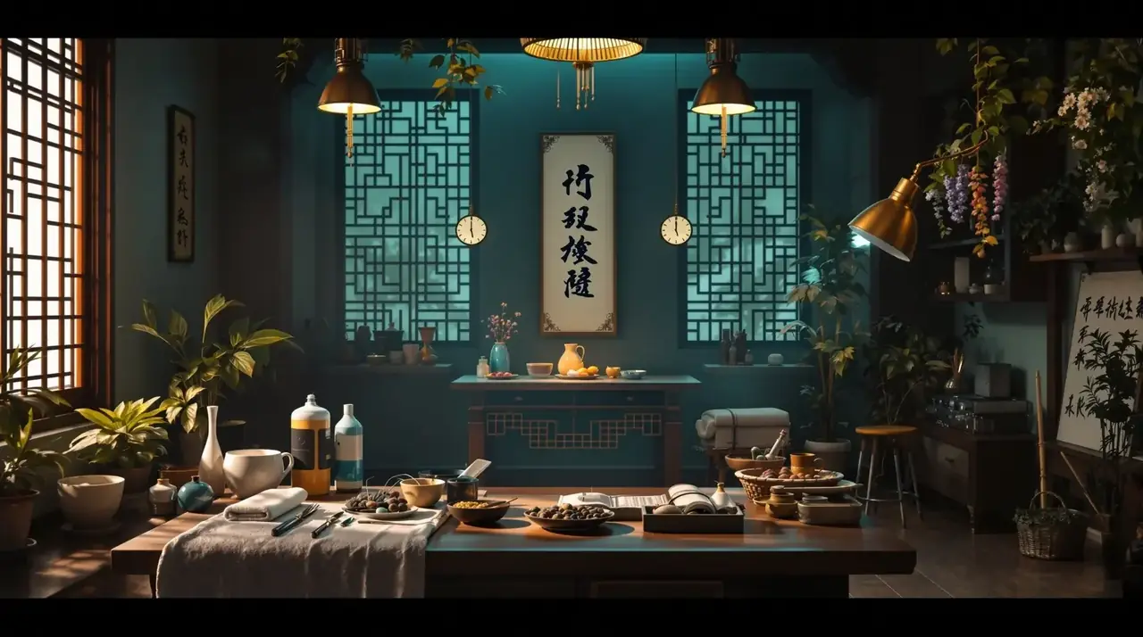 掌心的温度 背景海报