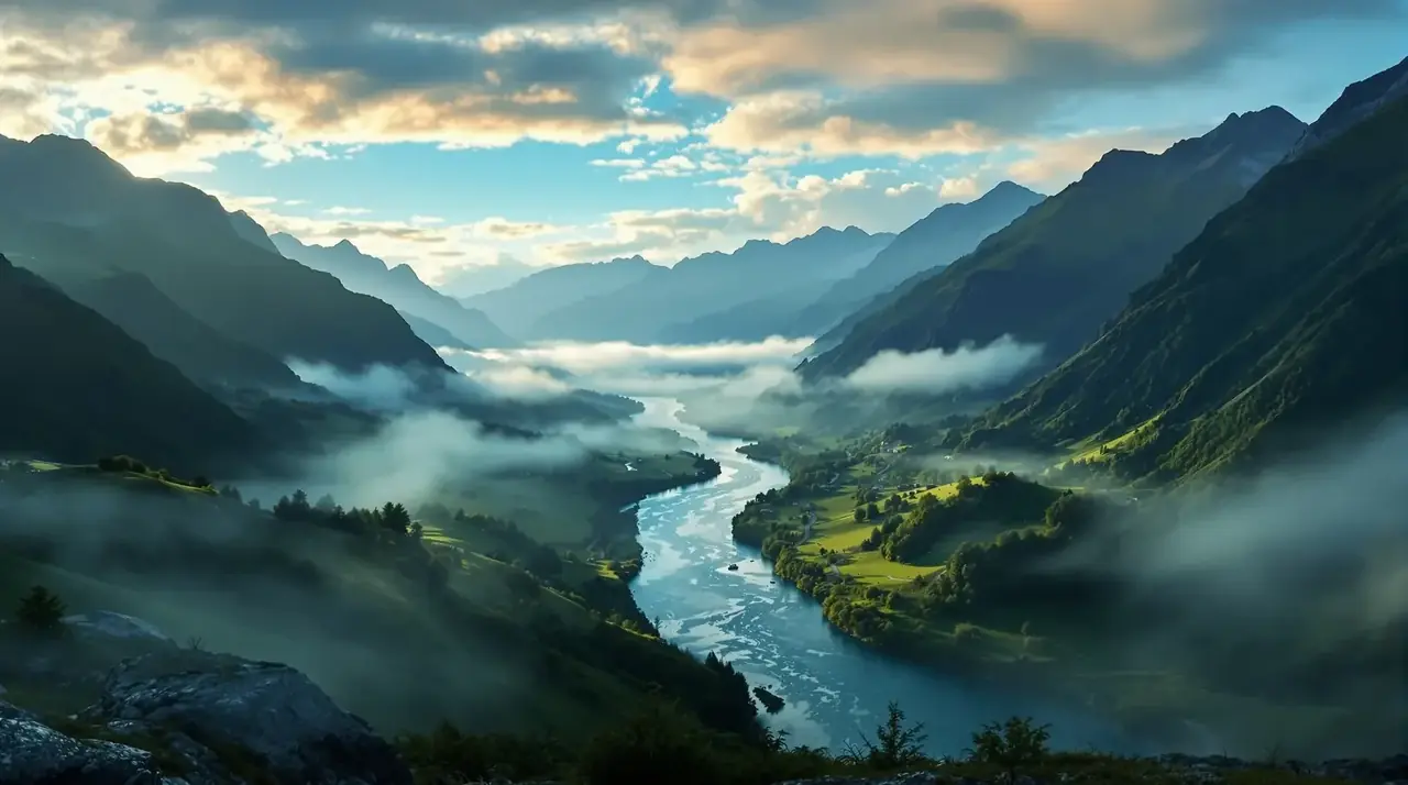山海人间 背景海报